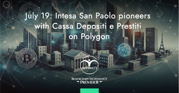 Intesa San Paolo and Cassa Depositi e Prestiti on Polygon