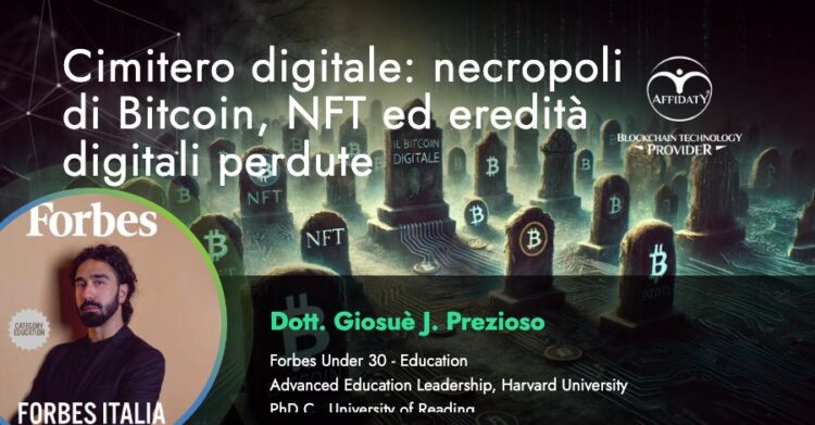 necropoli di Bitcoin, NFT ed eredità digitali perdute
