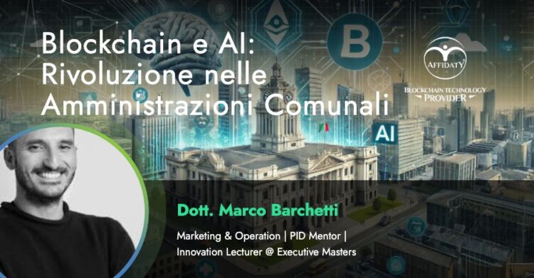 blockchain intelligenza artificiale amministrazioni comunali