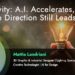 Creativity: A.I. Accelerates, Human Direction Still Leads - cover EN