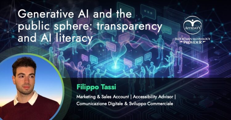 Generative AI and the Public Sphere: Transparency and AI Literacy - cover EN