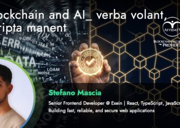 Blockchain and AI_ verba volant, scripta manent - cover EN